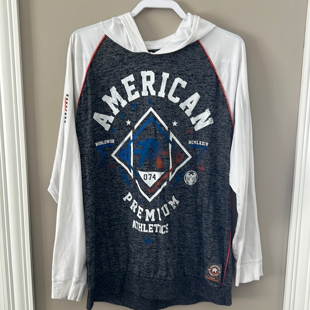 Hooded long sleeved TShirt